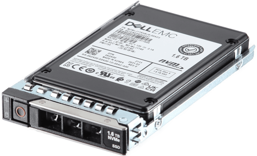 Image of Dell 1.6TB PCIe Gen4 NVMe Mix Use TLC 2.5 SSD PM1735