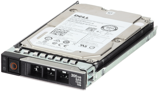 Image of Dell 300GB 15K 12Gbps SAS 2.5 HDD 512n