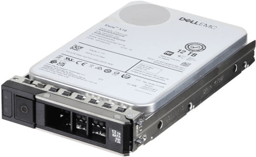 Image of Dell 12TB 7.2K 12Gbps NL SAS 3.5 HDD 512e (ME)