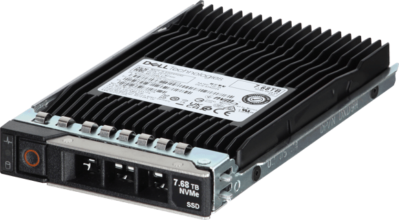 Image of Dell 7.68TB PCIe Gen4 NVMe Read Intensive TLC 2.5 SSD 7450 Pro