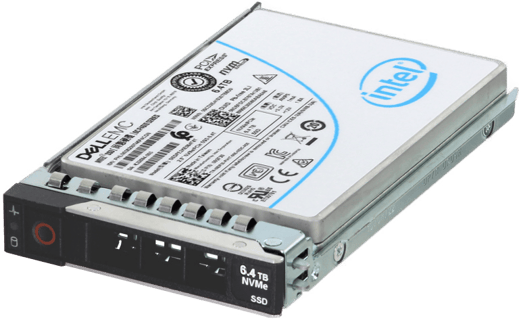 Image of Dell 6.4TB PCIe Gen3 NVMe Mix Use TLC 2.5 SSD P4610
