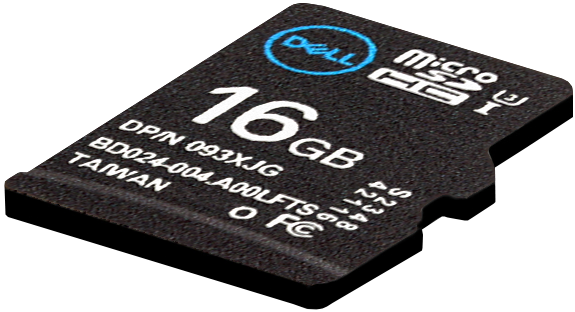 Image of Dell 16GB microSD Card