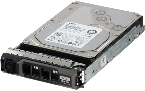 Image of Dell 10TB 7.2K 6Gbps SATA 3.5 HDD 512e