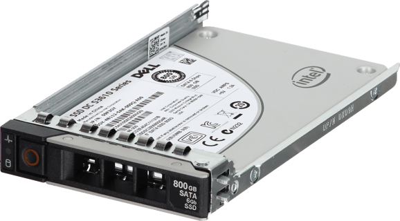 Image of Dell 800GB 6Gbps SATA Mix Use MLC 2.5 SSD S3610