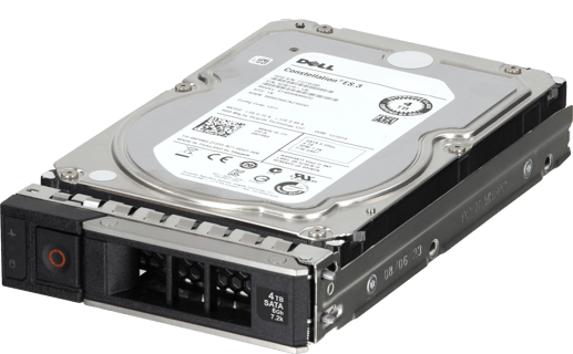 Image of Dell 4TB 7.2K 6Gbps SATA 3.5 HDD 512n