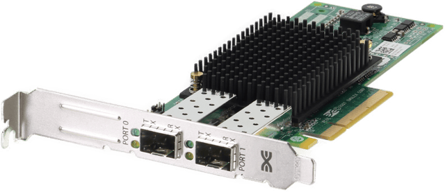 Image of Dell Emulex LPE12002-E Dual Port 8Gb SFP+ HBA Full Height