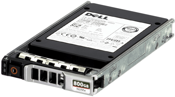 Image of Dell 800GB PCIe Gen3 NVMe Mix Use eMLC 2.5 SSD XS1715