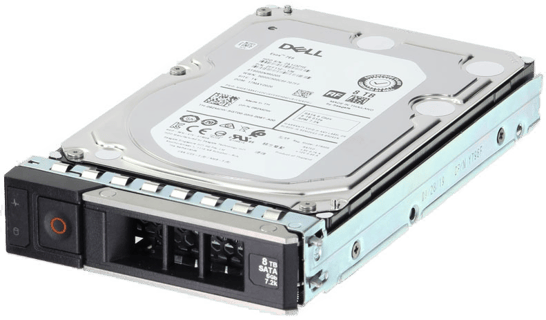 Image of Dell 8TB 7.2K 6Gbps SATA 3.5 HDD 512e (400-AKWU)