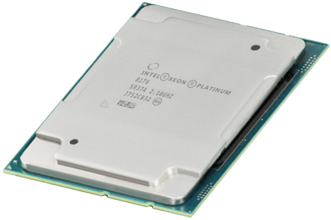 Image of 28-Core 2.1GHz (3.8GHz) 2666MHz 38.5M 165W - Intel Xeon Platinum 8176