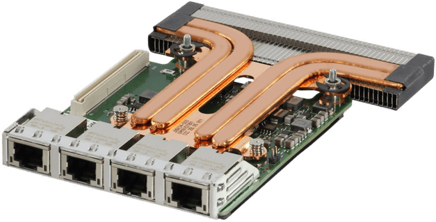 Image of Dell Intel X550 Quad Port 10Gb RJ45 rNDC