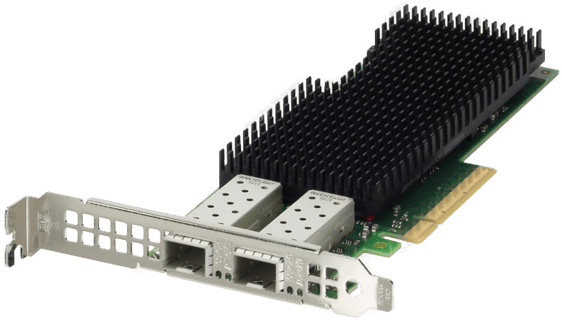 Image of Dell Intel XXV710-DA2 Dual Port 25GbE SFP28 Full Height