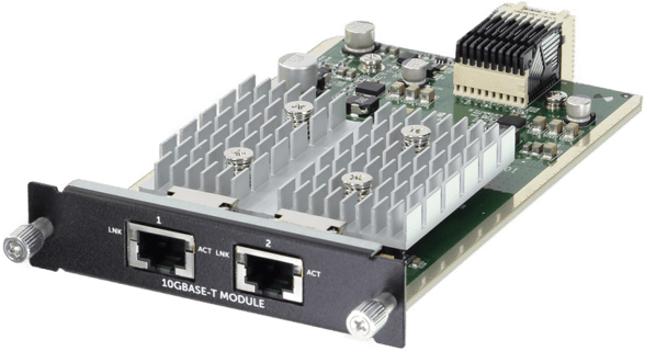 Image of Dell N3000 2P 10GbE BASE-T Hot Swappable Uplink Module