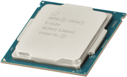 CPU INTEL うすい XEON E-2124