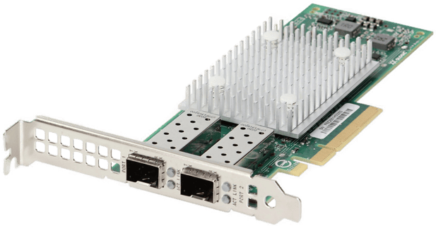 Image of Dell QLogic QL41262HFCU-DE Dual Port 25GbE SFP28 CNA Full Height (540-BBYI)