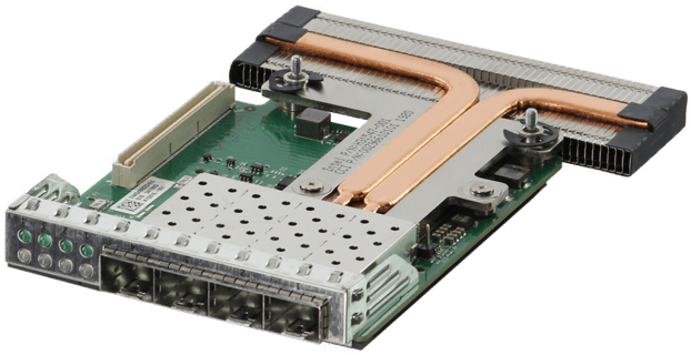Image of Dell Intel X710 Quad Port 10GbE SFP+ rNDC (555-BCKL)
