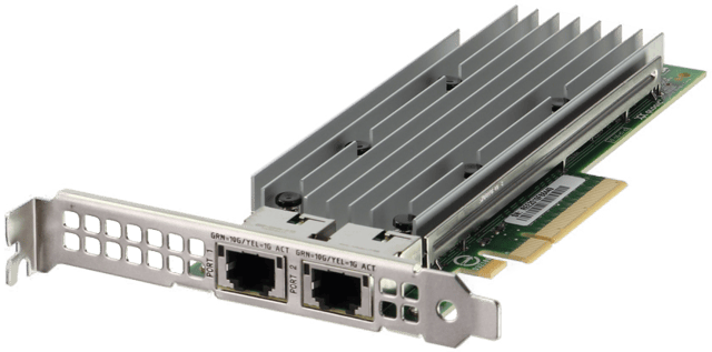 Image of Dell QLogic FastLinQ 41162 Dual Port 10Gb RJ45 CNA Full Height
