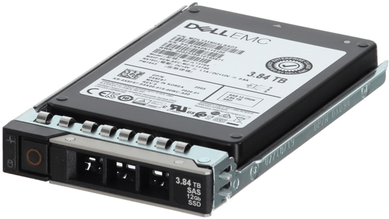 Image of Dell 3.84TB 12Gbps SAS Read Intensive TLC 2.5 SSD PM1643