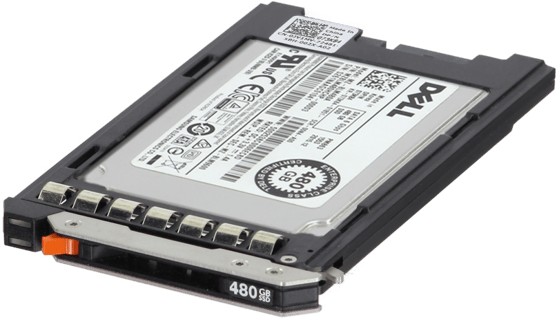 Image of Dell 480GB 6Gbps SATA Mix Use TLC 1.8 SSD PM863