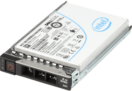 Image of Dell 4TB PCIe Gen3 NVMe Read Intensive TLC 2.5 SSD P4500