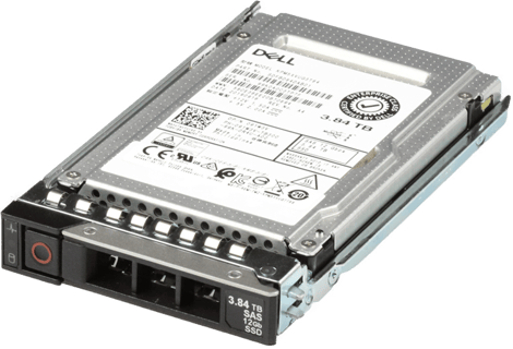 Image of Dell 3.84TB 12Gbps SAS Mix Use TLC 2.5 SSD KPM5XVUG3T84