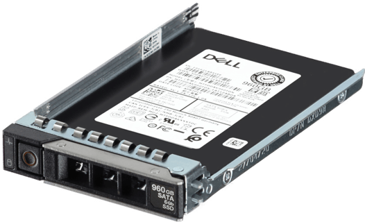 Image of Dell 960GB 6Gbps SATA Mix Use TLC 2.5 SSD 5200 Max
