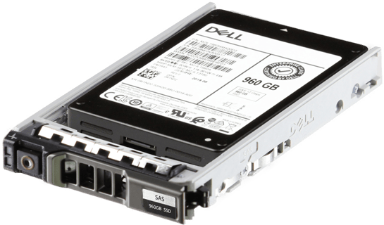 Image of Dell 960GB 12Gbps SAS Read Intensive TLC 2.5 SSD PM1643 (ME4)