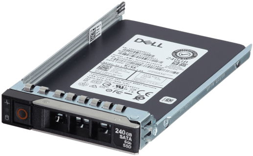 Image of Dell 240GB 6Gbps SATA Mix Use TLC 7mm 2.5 SSD 512e 5100 Pro