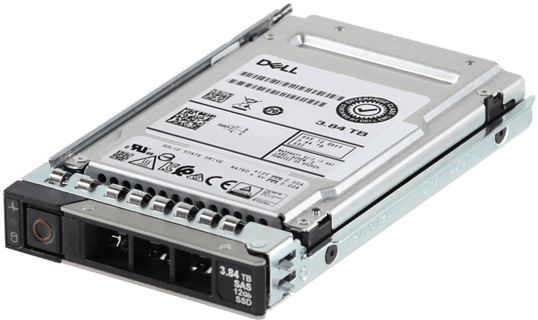 Image of Dell 3.84TB SAS Mix Use 2.5 SSD