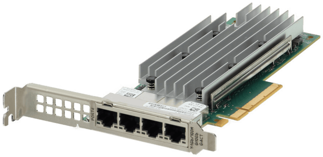 Image of Dell QLogic FastLinQ 41164 Quad Port 10Gb RJ45 CNA Full Height