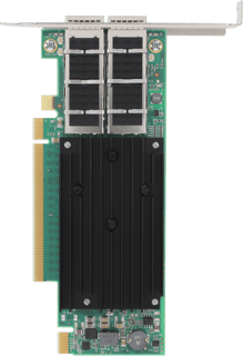 Image of Dell Solarflare SFN8542 Dual Port 40Gb QSFP+ Full Height