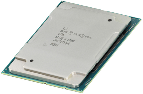 Image of 12-Core 3.6GHz (4.5GHz) 2933MHz 33M 205W - Intel Xeon Gold 6256