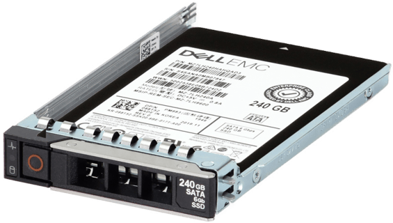 Image of Dell 240GB 6Gbps SATA Mix Use MLC 7mm 2.5 SSD PM883
