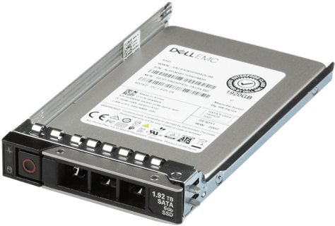 Image of Dell 1.92TB 6Gbps SATA Read Intensive MLC 2.5 SSD SE4011 in 3.5 HYB CAR
