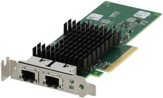 Image of Dell Intel X710-T2L Dual Port 10Gb RJ45 Low Profile