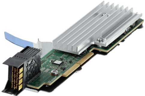 Image of Dell QLogic QME2692 Dual Port 16Gb FC HBA MX Mini-Mezz