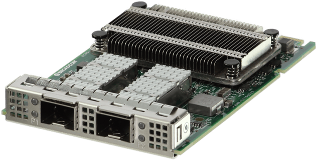 Image of Dell Broadcom 57414 Dual Port 25GbE SFP28 OCP 3.0