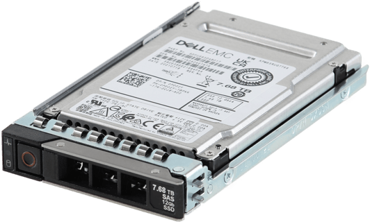Image of Dell 7.68TB 12/24Gbps SAS Read Intensive TLC 2.5 SSD KPM6XRUG7T68 (ME5)