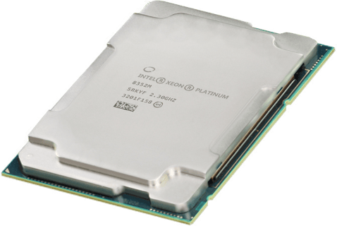 Image of 32-Core 2.3GHz (3.5GHz) 3200MHz 48M 185W - Intel Xeon Platinum 8352M