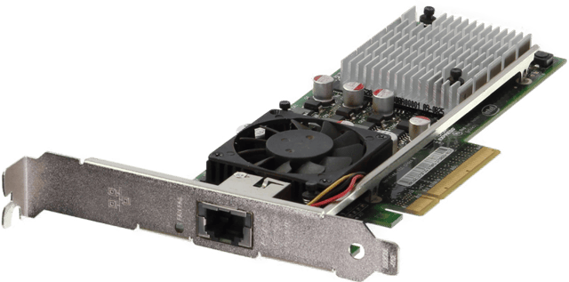 Image of Dell Intel 82598EB 10Gb Base-T Single Port PCI-E Network Card