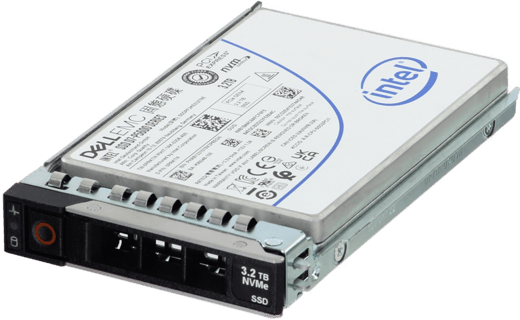Image of Dell 3.2TB PCIe Gen4 NVMe Mix Use TLC 2.5 SSD D7-P5600