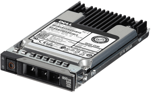 Image of Dell 800GB 12Gbps SAS Write Intensive MLC 2.5 SSD PX05SMB080Y CPO