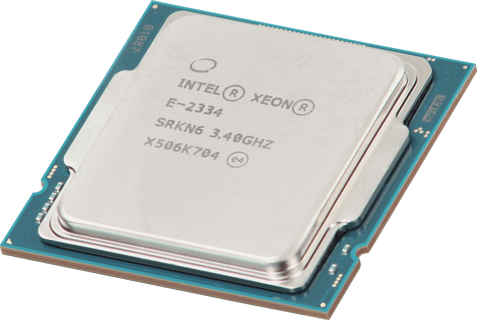 Image of Intel Xeon E-2334 4C 3.40Ghz 8M DDR4-3200 65W