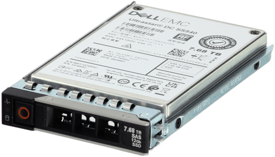 Image of Dell 7.68TB 12Gbps SAS Read Intensive TLC 2.5 SSD SS540