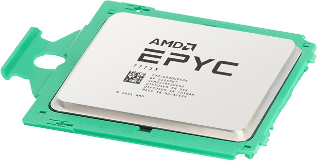 Image of AMD EPYC 7773X 64C 2.2GHz 768M DDR4-3200 280W (Dell)