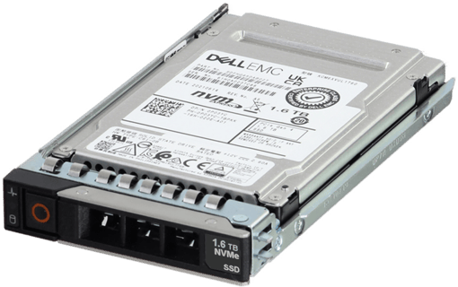 Image of Dell 1.6TB PCIe Gen4 NVMe Mix Use MLC 2.5 SSD KCM6XVUL1T60