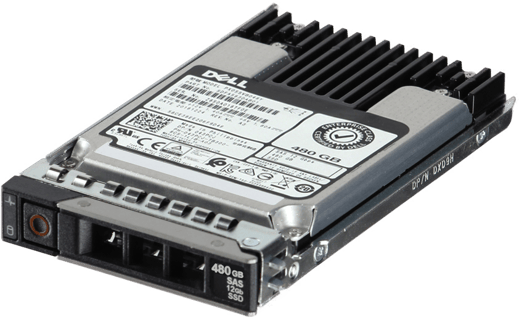 Image of Dell 480GB 12Gbps SAS Mix Use MLC 2.5 SSD PX05SVB048Y (ME4) CPO