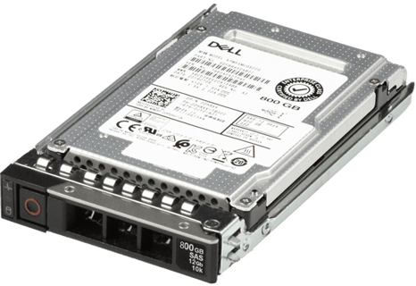 Image of Dell 800GB 12Gbps SAS Write Intensive TLC 2.5 SSD KPM5XMUG800G CPO