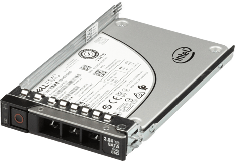 Image of Dell 3.84TB 6Gbps SATA Read Intensive TLC 7mm 2.5 SSD S4510 CPO