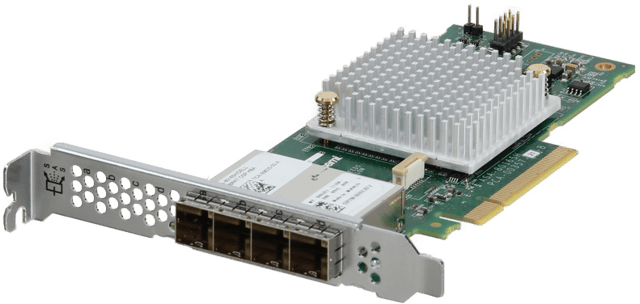 Image of Dell External SAS 12Gb/s Quad Port Host Bus Controller Full Height Adapter
