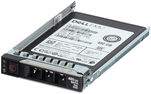 Image of Dell 240GB 6Gbps SATA Mix Use TLC 2.5 SSD PM897 in 3.5 HYB CAR